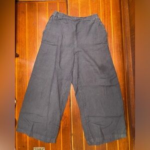 CP Shades Linen Cropped Pant